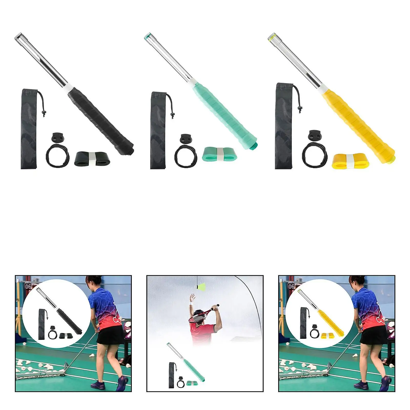 

Качели для ракетки для бадминтона для тренировок, инструмент для звуковой связи для начинающих