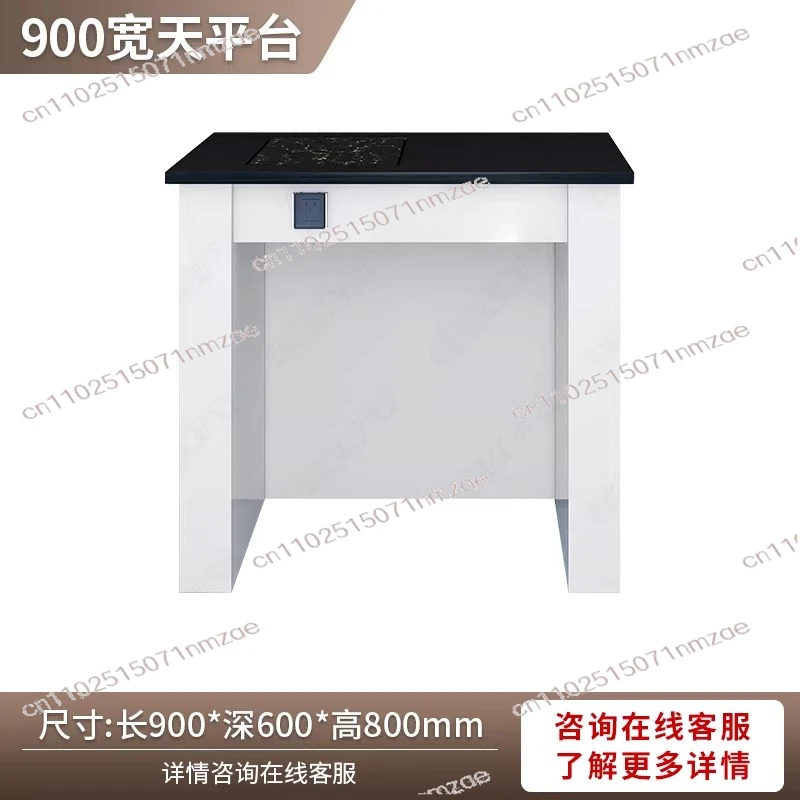 Workbench for Precision Lab Instruments Upgrade Heavy Duty Anti-Vibration Laboratory Table All-Steel Cabinet Platform 0.9m