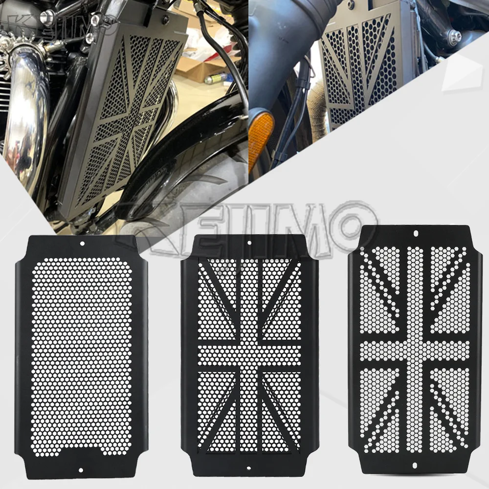 

Fit for Street Scrambler Speed Twin 1200 900 2023-2024-2025-2026 Motorcycle Radiator Grille Guard Front Cooler Protector Cover