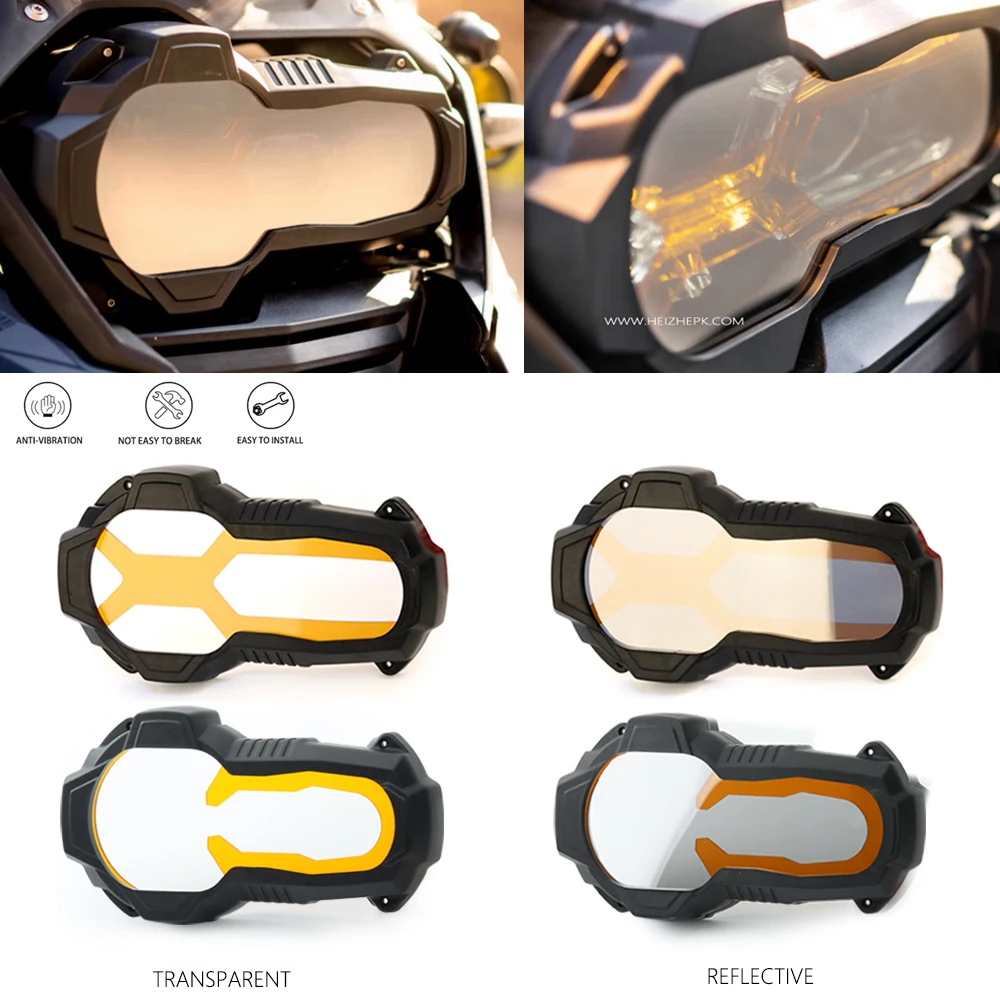 

For BMW R1200GS R1250GS LC ADV R 1250 1200 GS adventure GSA 2014- 2023 2024 Motorcycle NEW Headlight Guard Protector Lens Cover