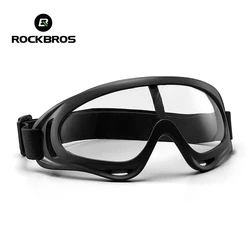 ROCKBROS Winter Windproof Skiing Glasses Ski Snowboard Goggles  Cycling Sunglasses Anti-Fog Outdoor Sports Eyewear Snowmobile