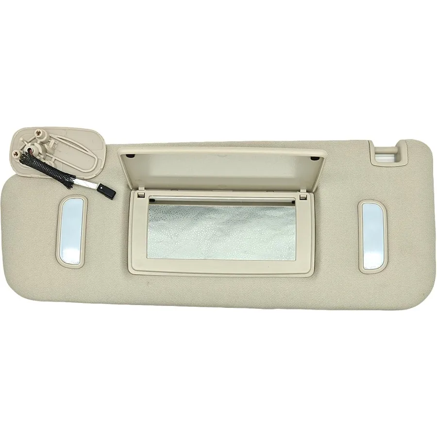 

Серый левый автомобильный солнцезащитный козырек со стороны водителя, разработанный для Cadillac Escalade Chevy Tahoe GMC Yukon 20072014 Chevy Avalanche Silver