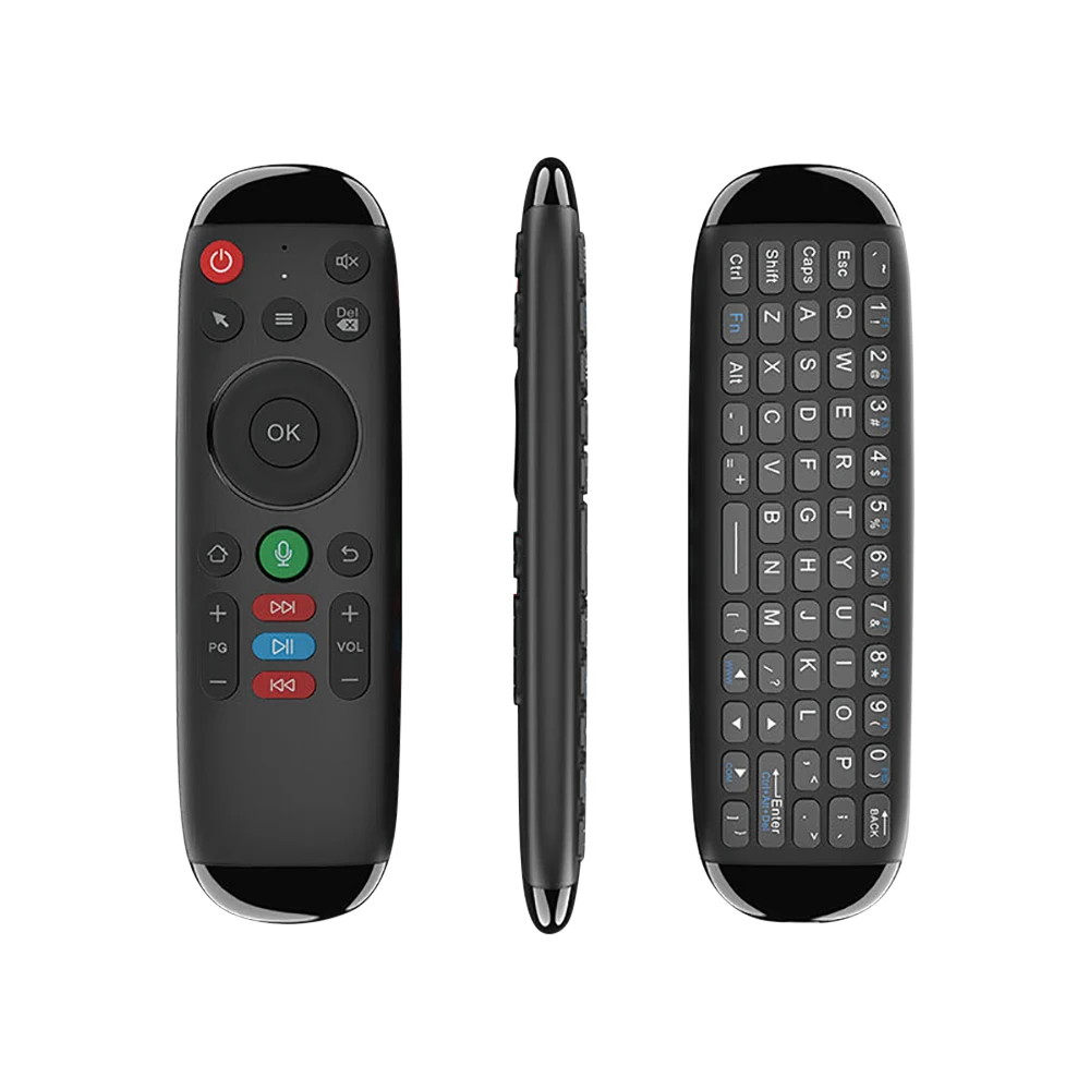 Il più nuovo per M6 Fly Air Mouse tastiera Wireless Mouse versione vocale telecomando 2.4G ricaricabile Laptop Smart Android TV Box PC