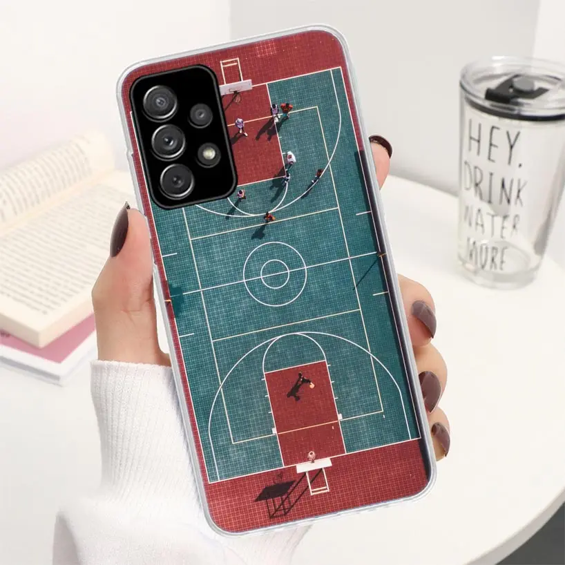 Basketball Basket Sports Phone Case For Samsung Galaxy A52 A53 A54 A55 A12 A13 A14 A15 A22 A23 A24 A25 A32 A33 A34 A35 A03S A04S image 4