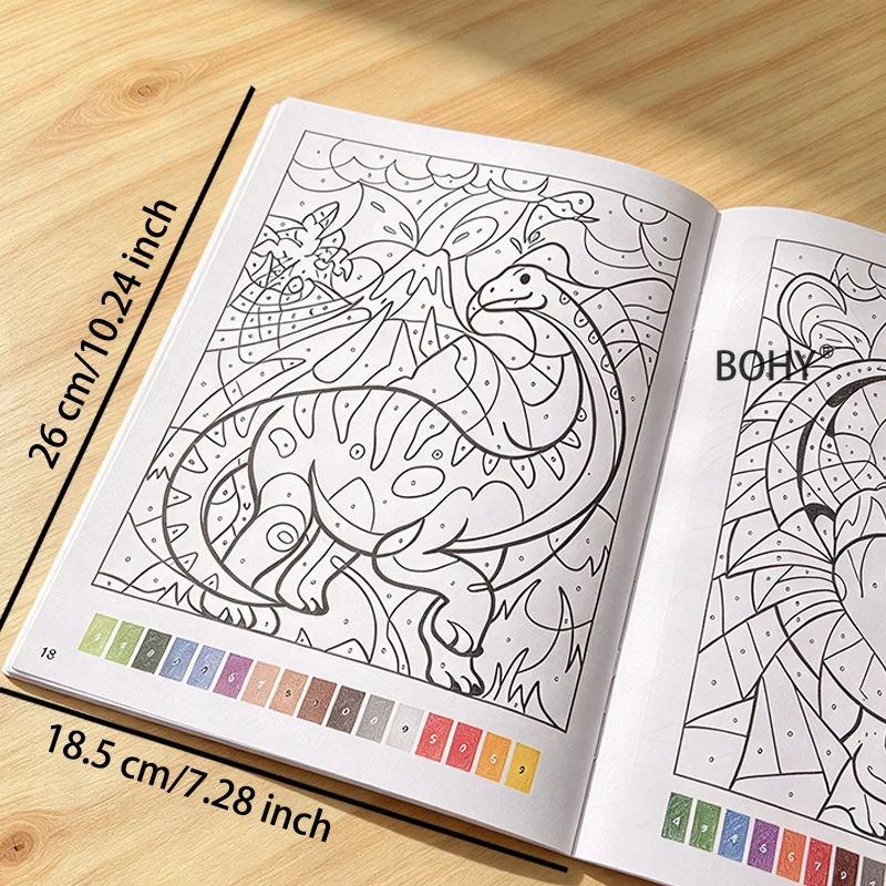 1 Adult Stress Relieving Digital Coloring Book, Include Themed Patterns As Christmas Trees, Halloween Haunted Houses, 32 Pages
