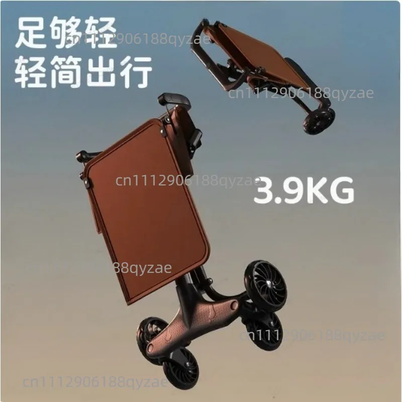 Super cheap light stroller 4 wheels portable stroller foldable 0-3 years travel stroller plane travel