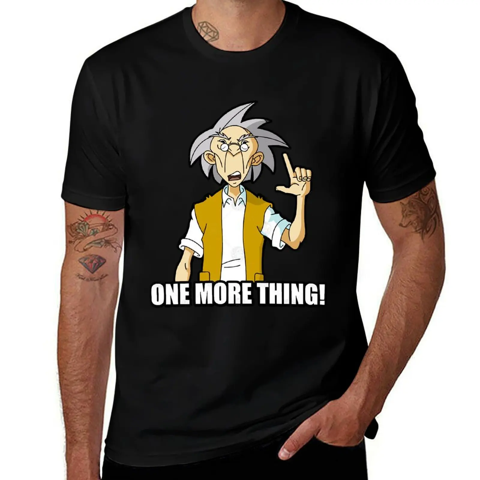 

One More Thing T-Shirt t shirts for man slim fit t shirt man luxury man t shirt luxury T-shirt