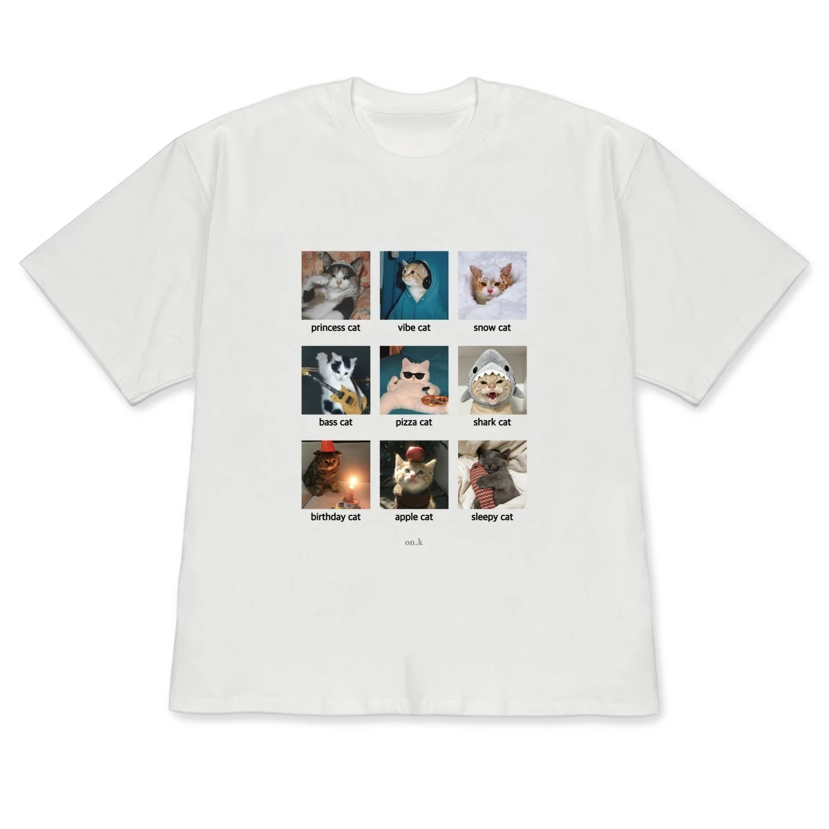 2026 Funny Puppy Mood Grid Graphic T-shirt Versatile Short White Casual Crew Neck Top Cute Quirky Dog Meme Tee for Women Men
