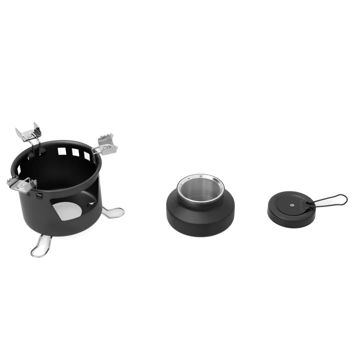 Outdoor Simple Portable Mini, Camping Picnic Cycling BBQ Fishing Boiler