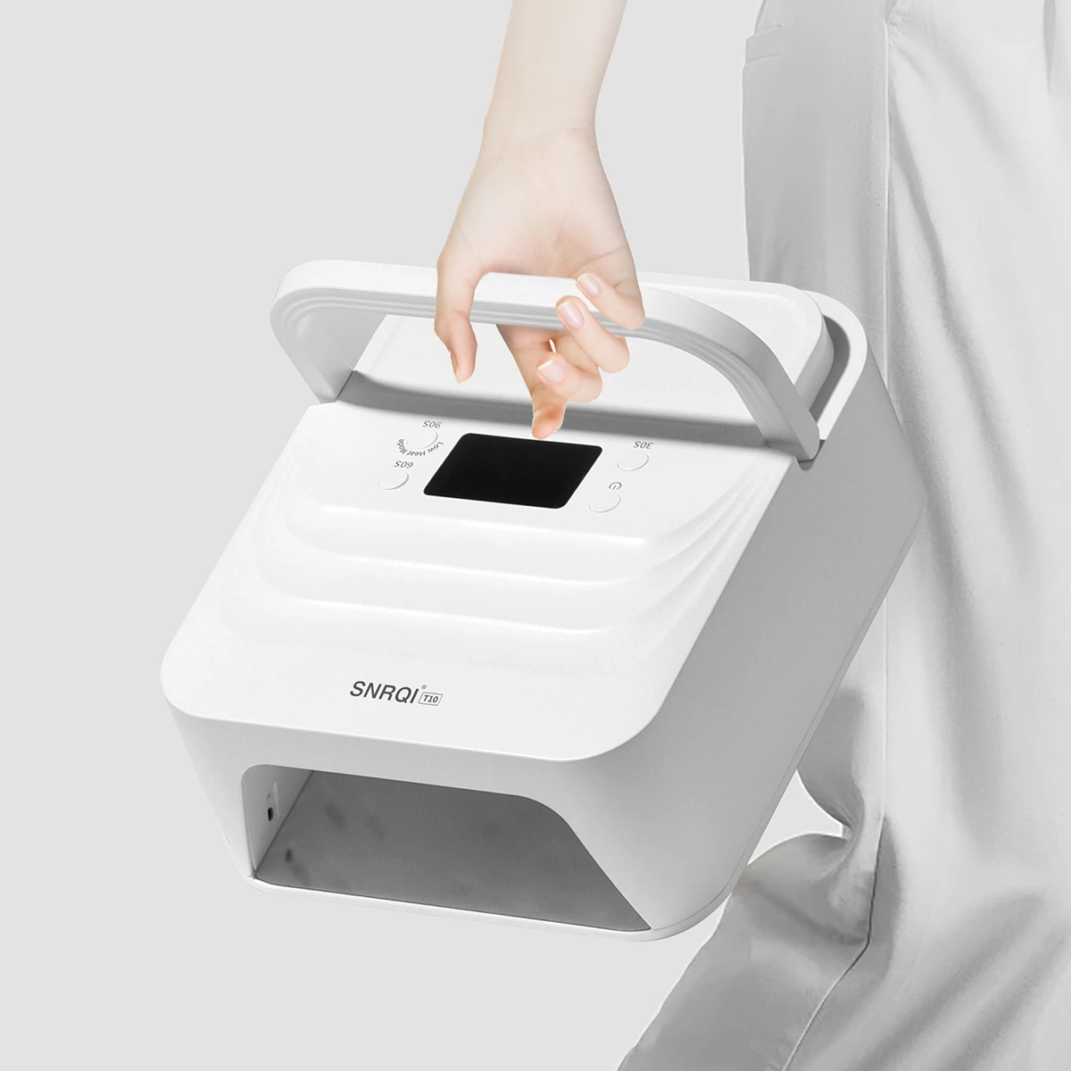 مجفف أظافر احترافي قابل لإعادة الشحن 48 مصباح LED للأشعة فوق البنفسجية لعلاج جميع طلاء الأظافر الجل ومساحة كبيرة ومصباح أظافر لاسلكي محمول مساحة كبيرة مجفف الأظافر قابلة للشحن مصباح الأشعة فوق البنفسجية لعلاج جميع هلام