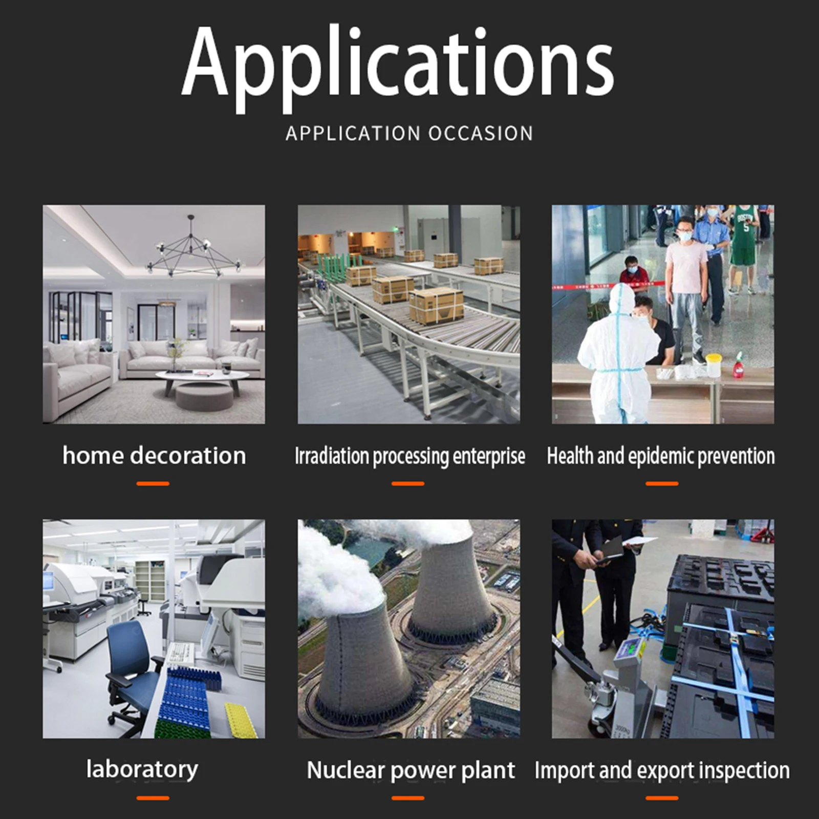 Geiger Counter Nuclear Radiation Detector X-ray Beta Gamma Detector Geiger Counter Dosimeter LCD Screen