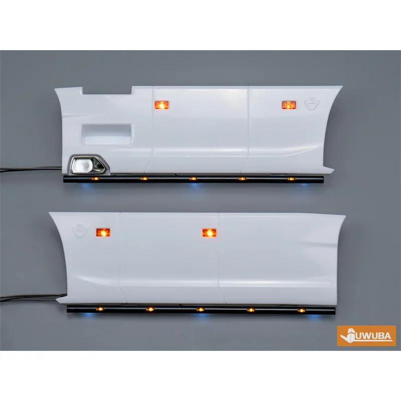 Pour 1/14 Tamiya RC camion SCANIA 770S 4 × 2 56379 voiture LED jupe latérale panneau lumineux lampe barre accessoires