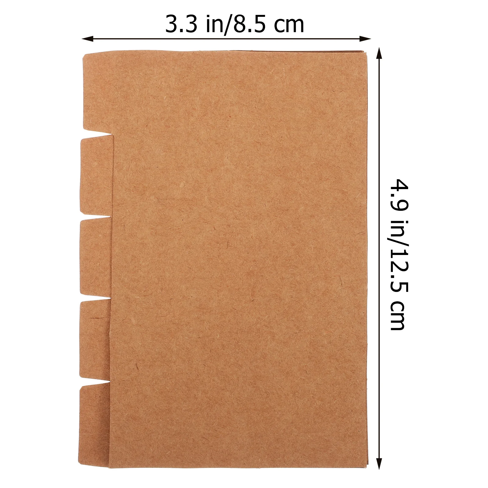 20 Set Kartu Indeks Oxford Pembatas Kertas Portabel untuk Tab Pengikat File Notebook Perlengkapan Belajar Penandaan Notepad Penanda Penyimpanan