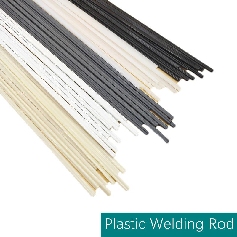 40pcs ABS/PP/PVC/PE Plastic Welding Rods 200mm Length Welding Sticks 5x2mm For Plastic Welder