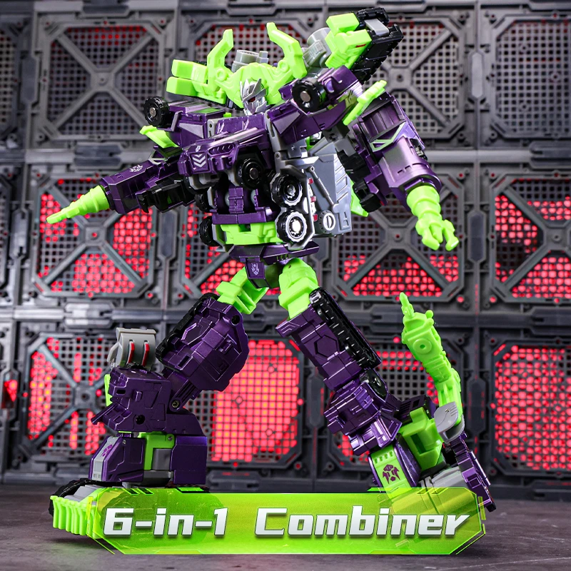 

WESIPI Aerospace 6IN1 30CM OR 3IN1 23CM Devastator Trucks Team Transformation Action Figure Toys