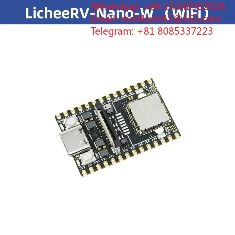 Li-chee RV Nano RV Claw SG2002 Development Board WIFI6 Ethernet AI Vision RISC-V Single Board Computer For Edge AI