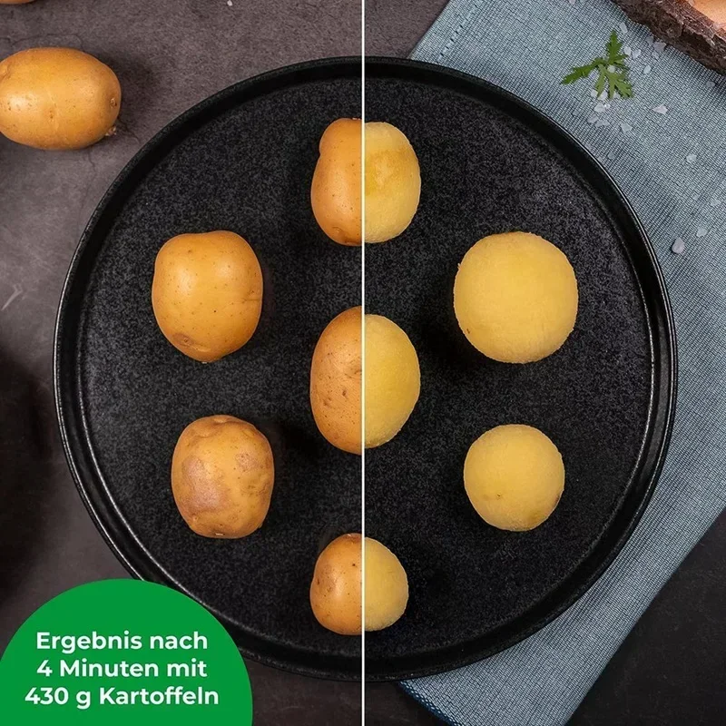 Obieraczka do Thermomix TM6, TM5, TM31, Obieraczka do ziemniaków z plastikową tarką, marchewka, warzywa