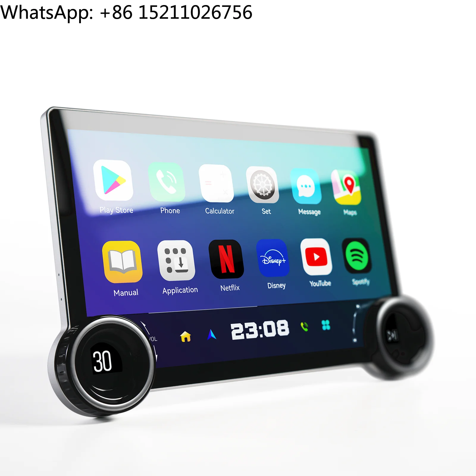 

10.1/10.33/11.5nch Universal Android Car Multimedia Player Radio Navigation GPS Diamond 2K Screen Carplay Auto 4G WiFi