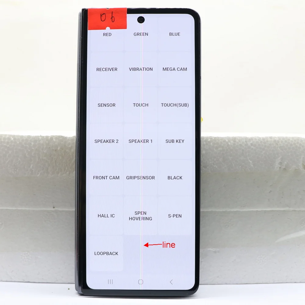 Amoled For Samsung Galaxy Z Fold 5 F946 lcd Touch glass Full For Front screen z fold5 F946B/DS SM-F946U Display Touch Digitizer