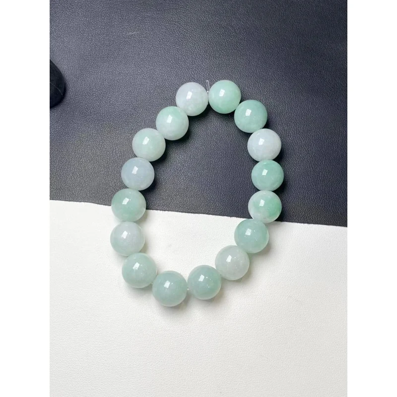 

Wholesale Myanmar Natural Emerald a Jade Bead Bracelet with Certificate