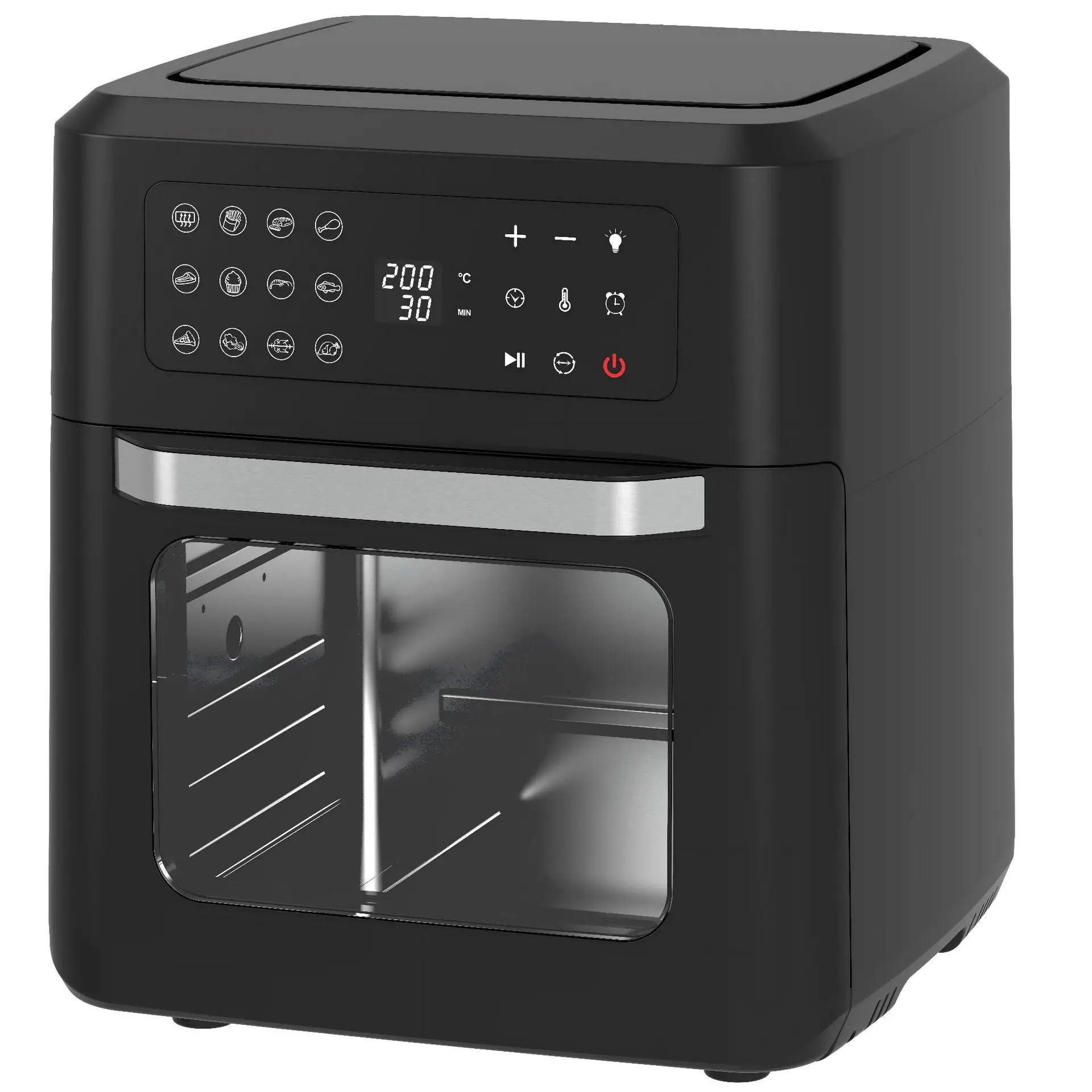 تكون مناسبة لمقلاة الهواء الإلكترونية سعة 12 لترًا بقوة 100 فولت - 240 فولت وقابلة للتخصيص