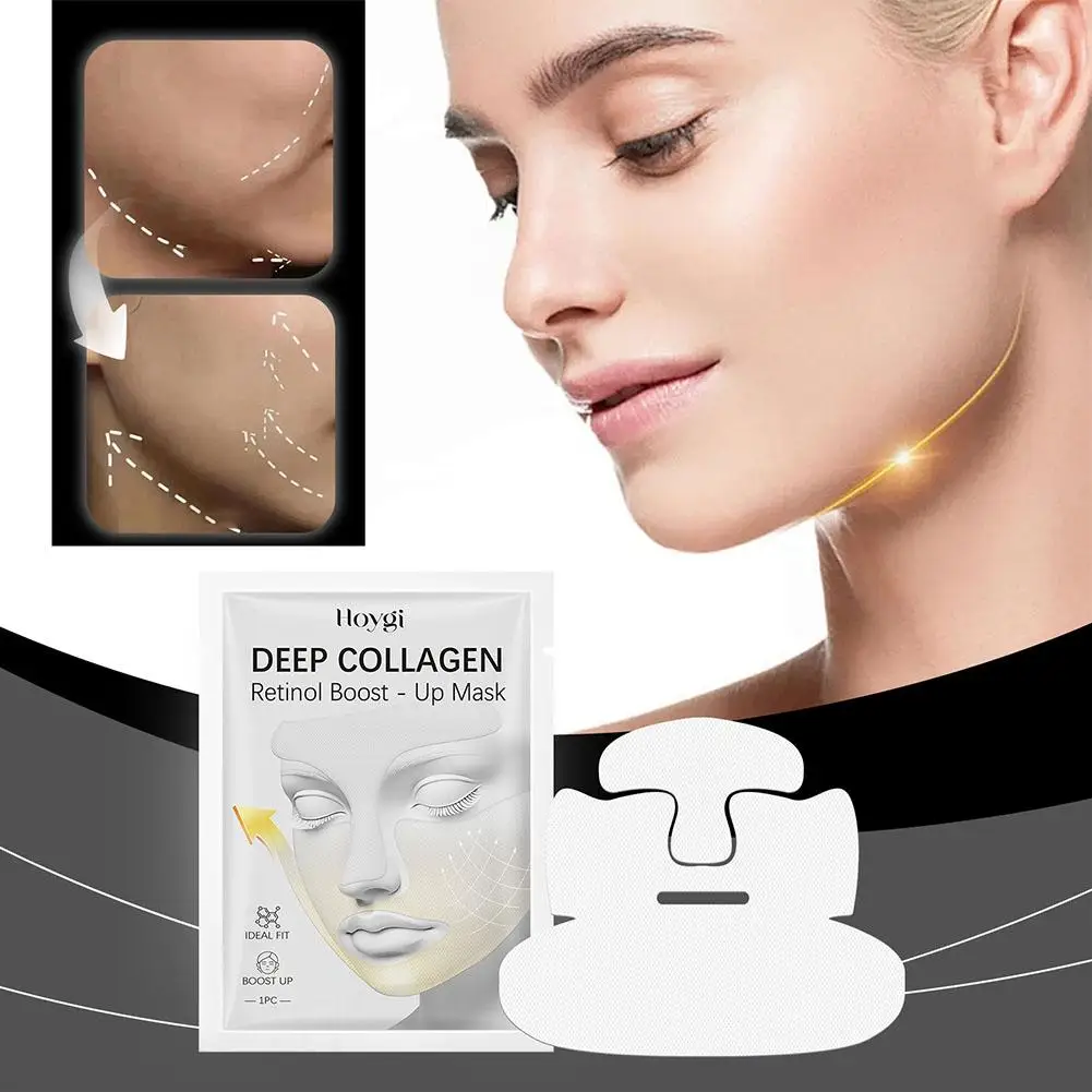  Deep Collagen Retinol Boosting Mask Anti Firming Brightening Care Lifting Aging Night Skin Moisturizing Mask P6V5