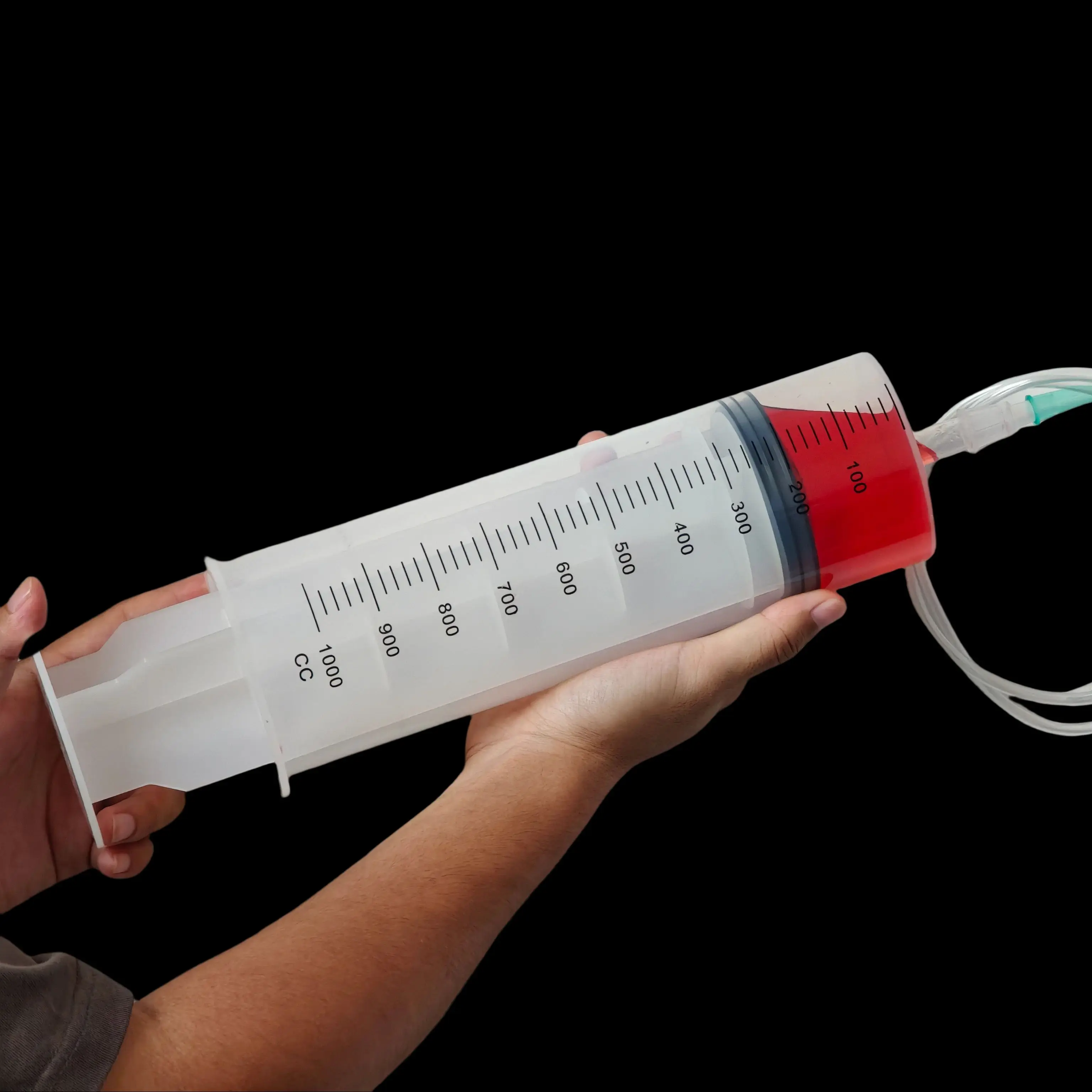 1000ml Großes Spritzen-Set, für Wissenschaftslabore, Flüssigkeiten, Pflanzenbewässerung, Tinte, Wasserwechsel im Aquarium, Fütterung großer Tiere – Detail 1