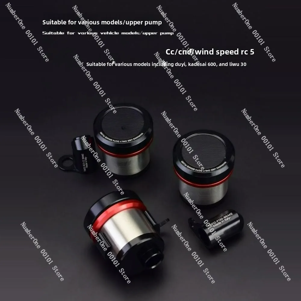 Oil Pot Integrated for RCS/CC/GT02 Direct Push Up Pump Brake Oil Cup Stainless Steel