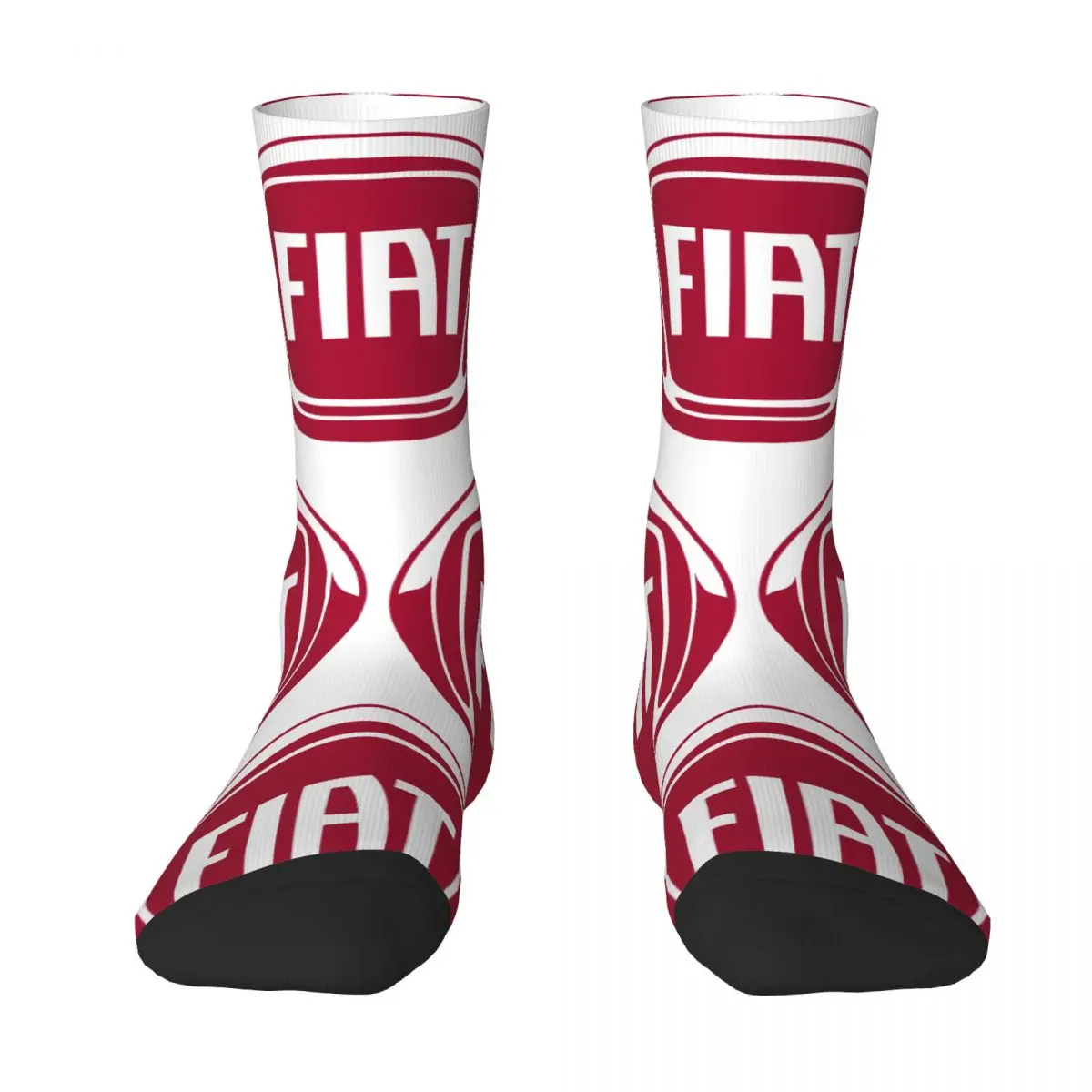 Fiat Automobiles Logo Chaussettes sulfpour Homme et Femme, Accessoires Toutes Saisons, Cadeaux