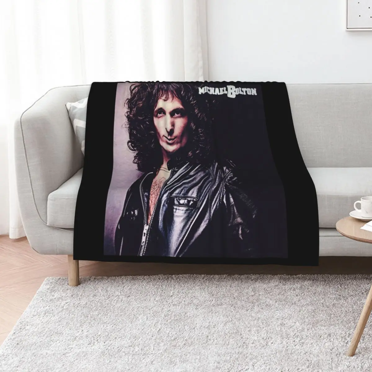 Michael bolotin Throw Blanket Personalized Gift Thermal heavy to sleep Vintage Blankets