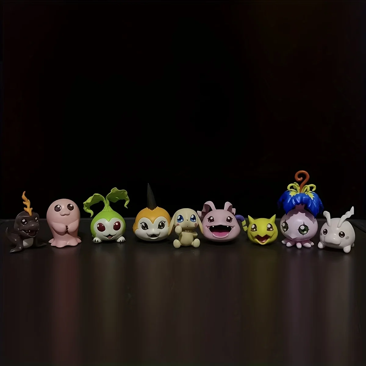 2-5cm anime digimon aventura figura gabumon pyocomon koromon mochimon figuras de ação pvc estátua coleção modelo brinquedos presentes