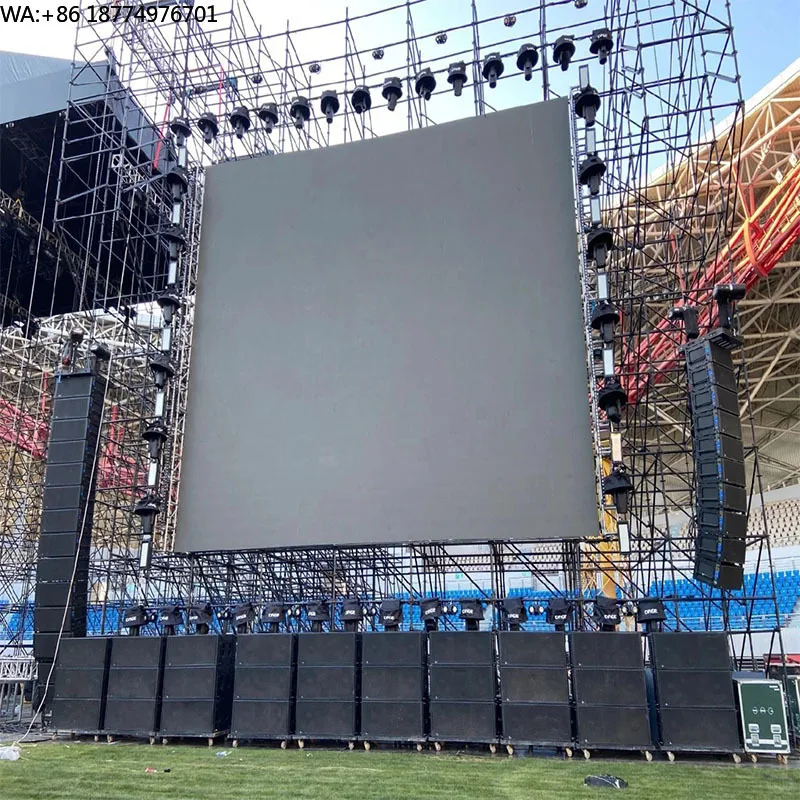 

2025 Outdoor Waterproof Full LED Display Screen High Refresh Rate 7680 P2.96 3.91 4.81 2.604 for Stage Rental Fashion-Focused