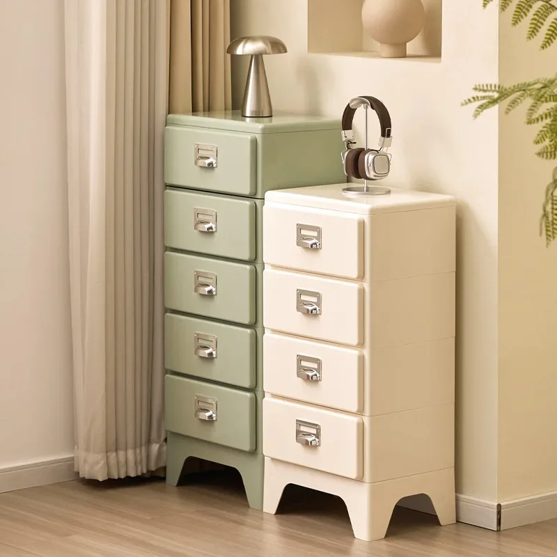 DSA three-bucket cabinet, bedroom bedside table, sofa side cabinet, handle drawer, storage cabinet, locker, household