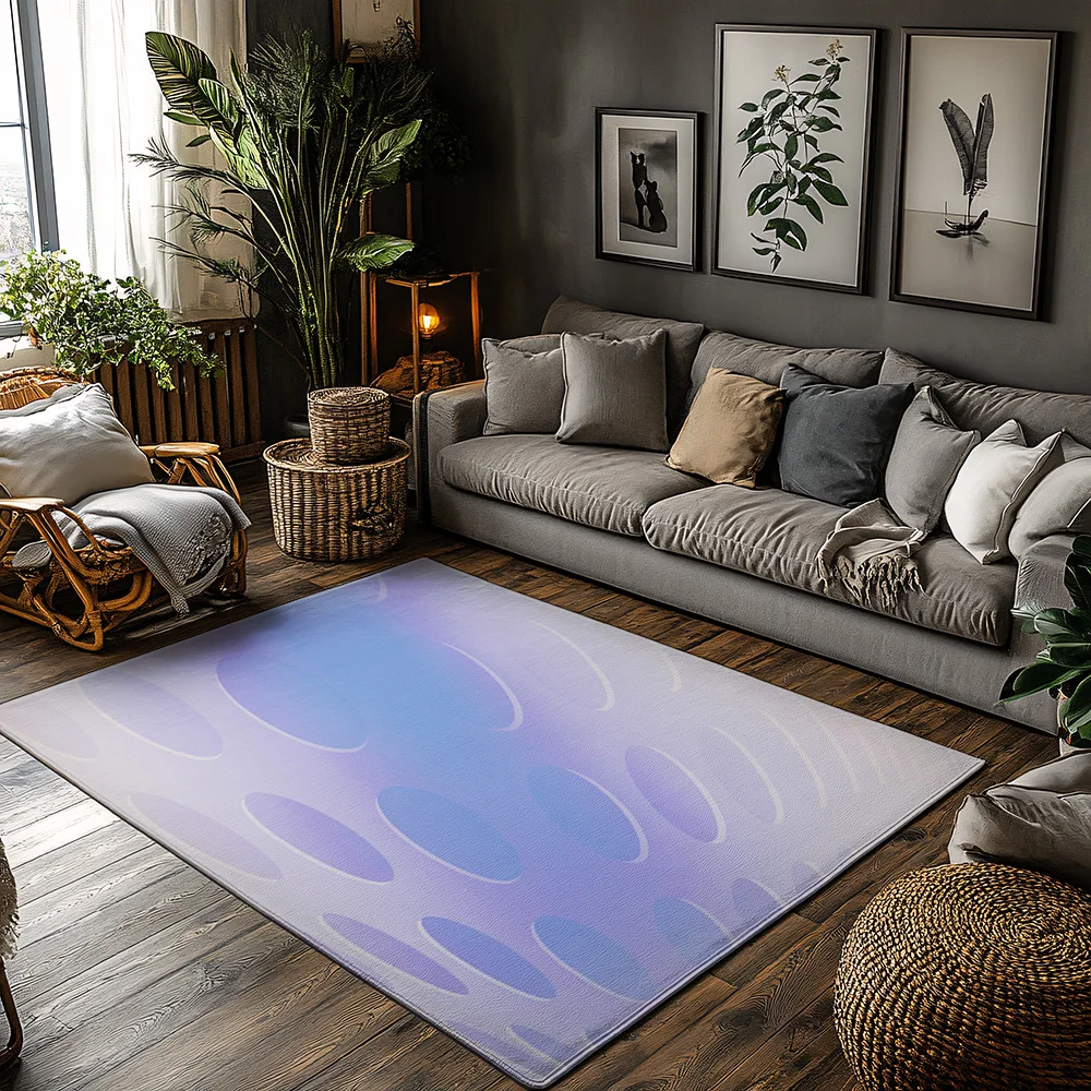 

Tuniu градиент абстрактный бесшовный напольный коврик для гостиной, спальни, кухни, домашний декор