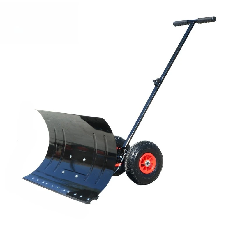 พลั่วตักหิมะแบบใช้มือดัน คุณภาพพรีเมียม ดีไซน์โดดเด่น ใช้งานร่วมกับรถไถหิมะได้อย่างสะดวก อุปกรณ์อุตสาหกรรมที่เรียบง่าย ชิ้นส่วนหลักของเครื่องยนต์