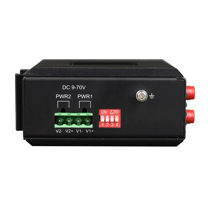 

Мини-динамик, 4-портовый промышленный коммутатор Gigabit Ethernet POE с 2 оптоволоконными портами