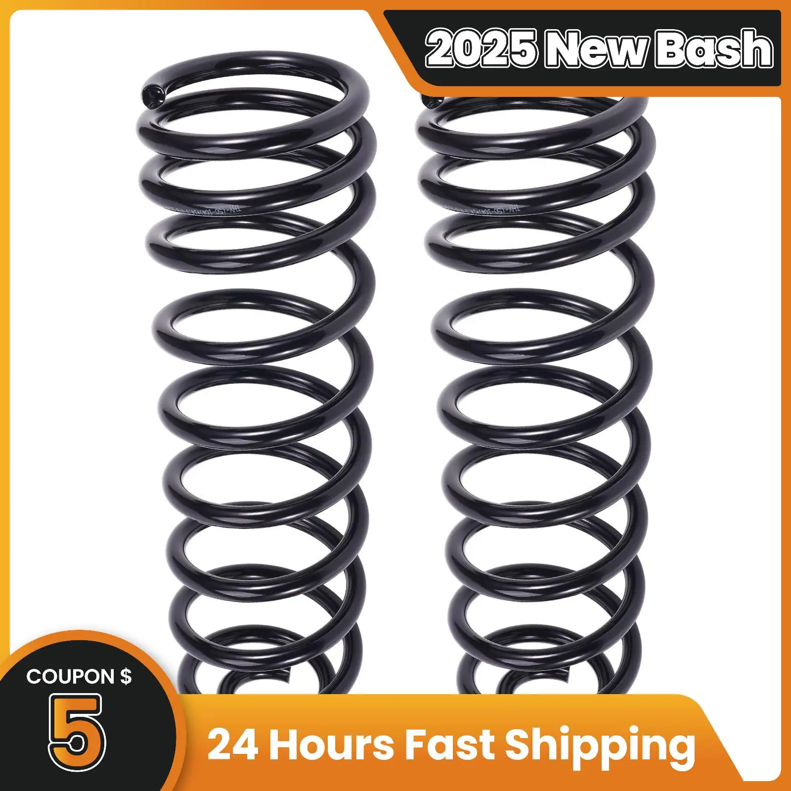 

Rear 3.5" Lift Kit Coil Springs for Jeep Wrangler JK 2007-2018 Powder-coated