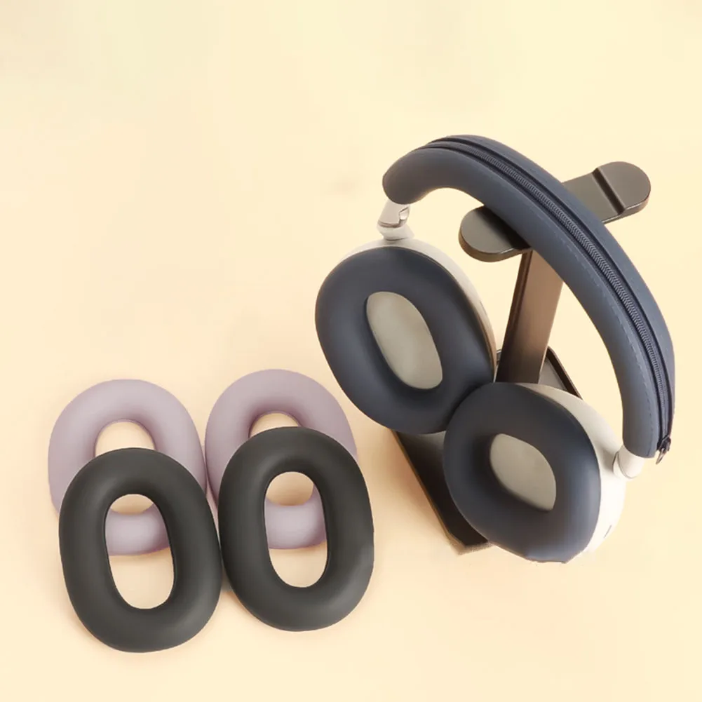 3in1 Silicone Headphones Protective Cover for Sony WH1000XM6 Includes Headband and Ear Cap Covers Scratch Protection