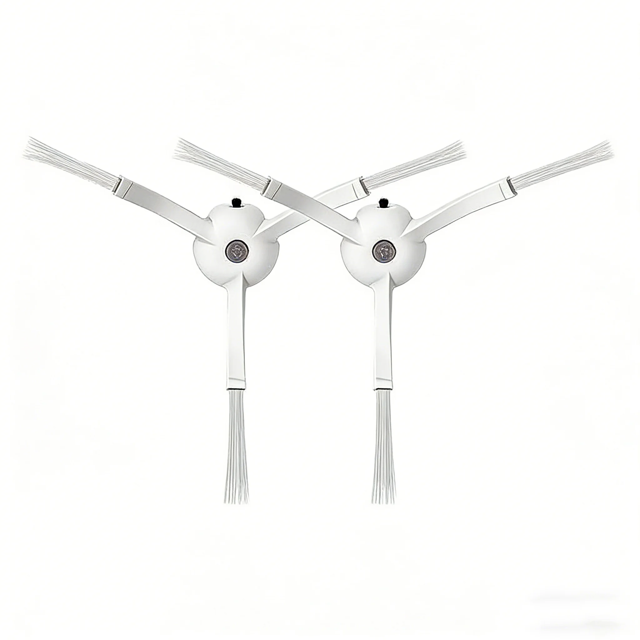 2Pcs White Side Brushes Replacement for S8 S8 Pro Ultra S8+ Robot Vacuums, Durable Cleaning Accessories