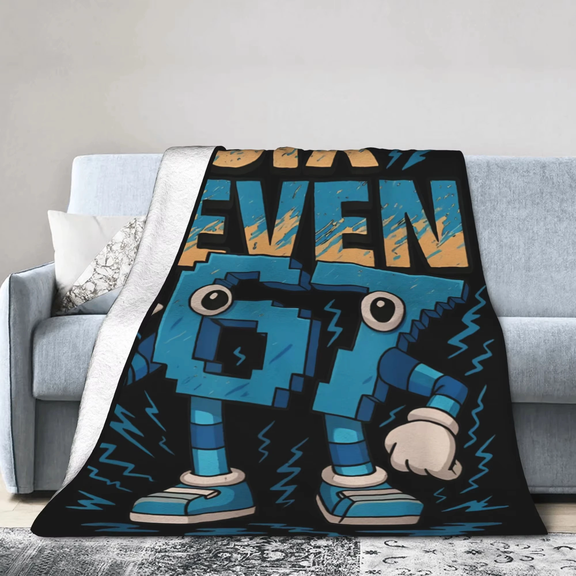 67 بطانية مطبوعة مضحكة من Six Seven 6-7 - رمي دافئ ومريح للرجال والنساء، مناسب للأريكة، مقاسات متعددة #2