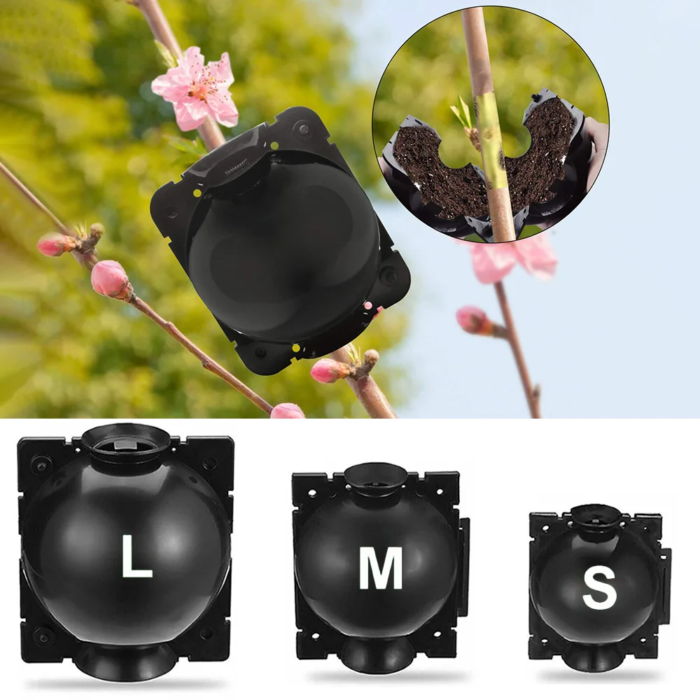 

Plant Grafting Rooting Balls Grafting Ball Reusable High Graft Breeding Case Pressure Breeding Case Gardening Seedling Planting