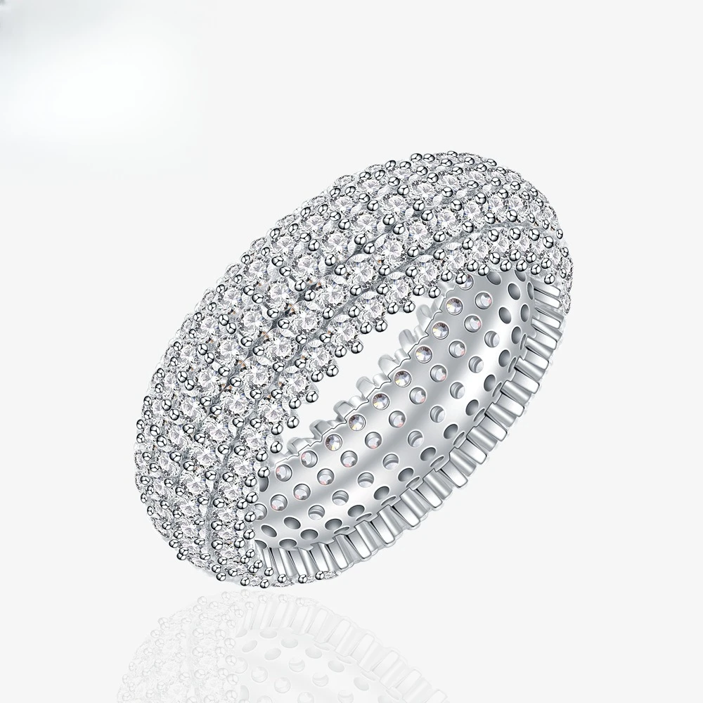 bague-en-argent-925-avec-cinq-rangees-d'anneaux-courbes-entierement-sertis-bijoux-de-luxe-pour-femmes-de-style-ins