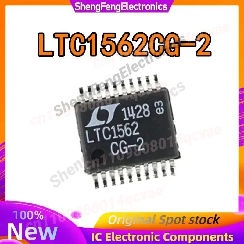 

1 шт. LTC1562CG-2 LTC1562-2 SSOP20 Активный четырехканальный универсальный фильтр RC с очень низким уровнем шума и низким уровнем искажений LTC1562CG