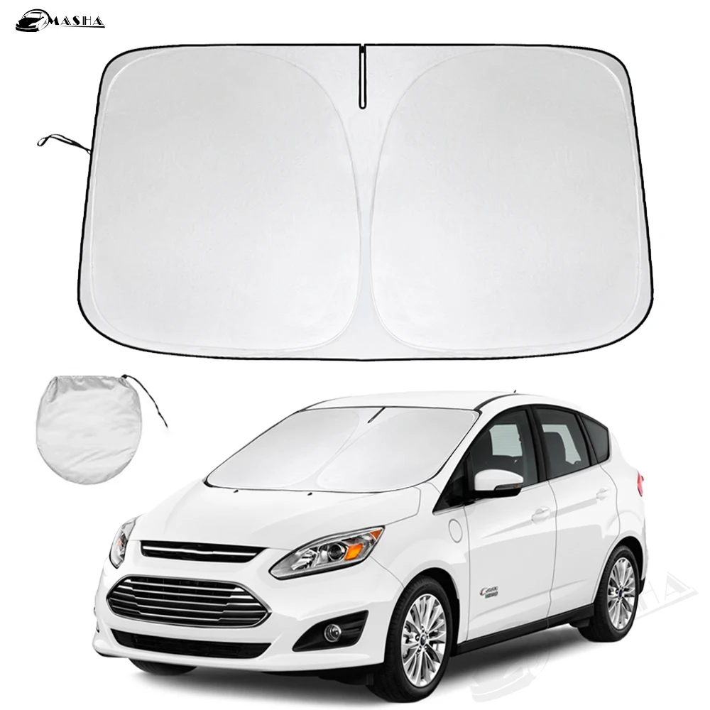 Film Pare-soleil Pré-découpé PSSC – Ford C-Max 2010-2016, Noir Limousine