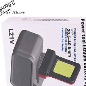 

Lithium-Ion Battery Work Light Battery Lighting LED Work Lamp Portable Power Tool Lighting Accessories Long-Lasting Strong Light