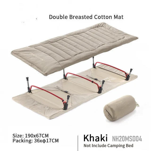 Funda de cama para acampar al aire libre, algodón ultraligero, suave, portátil, plegable, mantiene la Siesta caliente, piezas de Camping