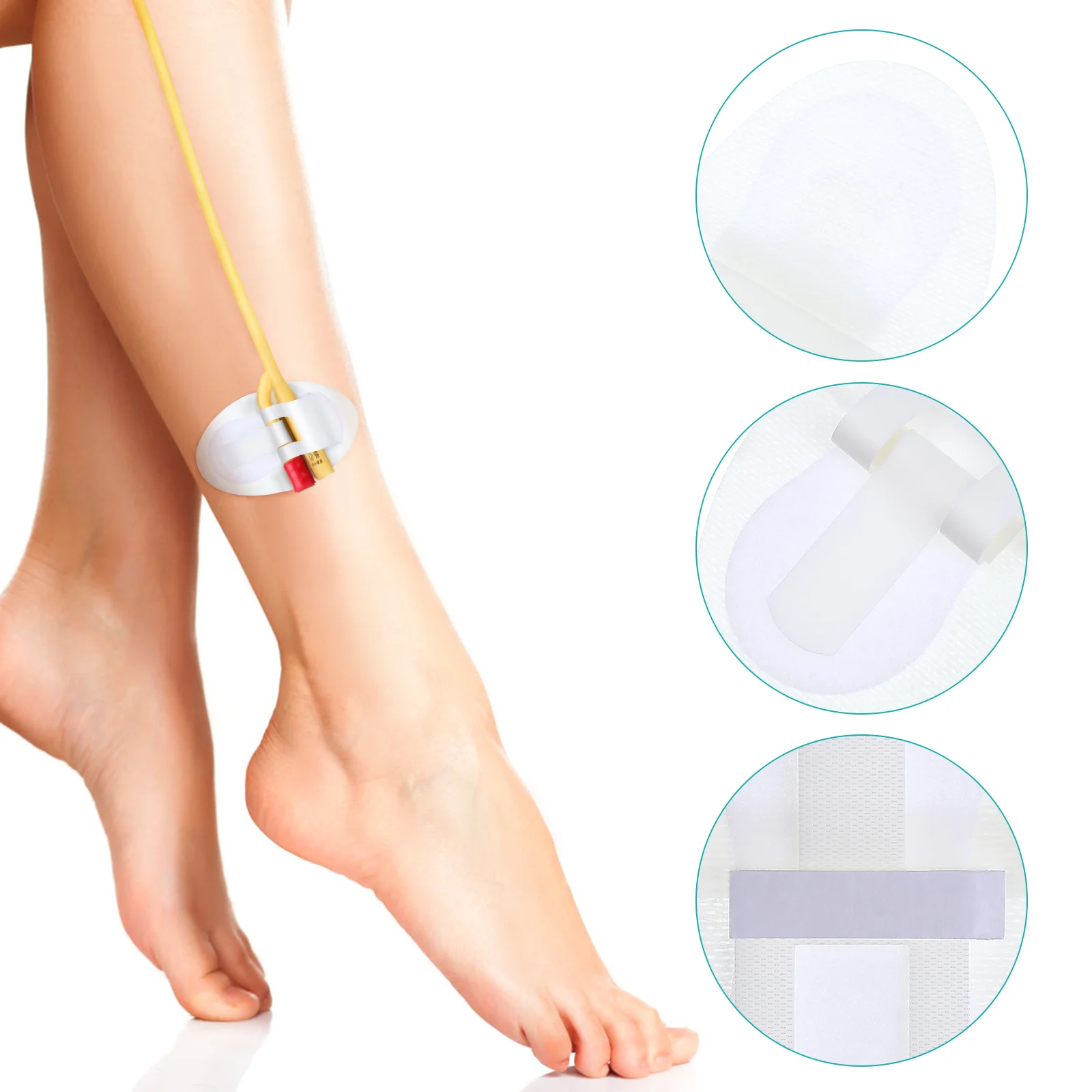 Catheter Holder Tube Stabilization Device Leg Urinary Foley Legband Strap Fix Supply Adjustable Sticker Urine Tape