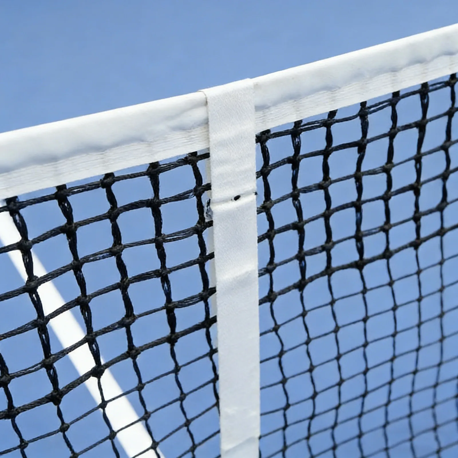 Tennis Net Center Strap Polyester Adjustable Regulation Height Snap Buckle Heavy Duty Quick Install Outdoor Court Replacement