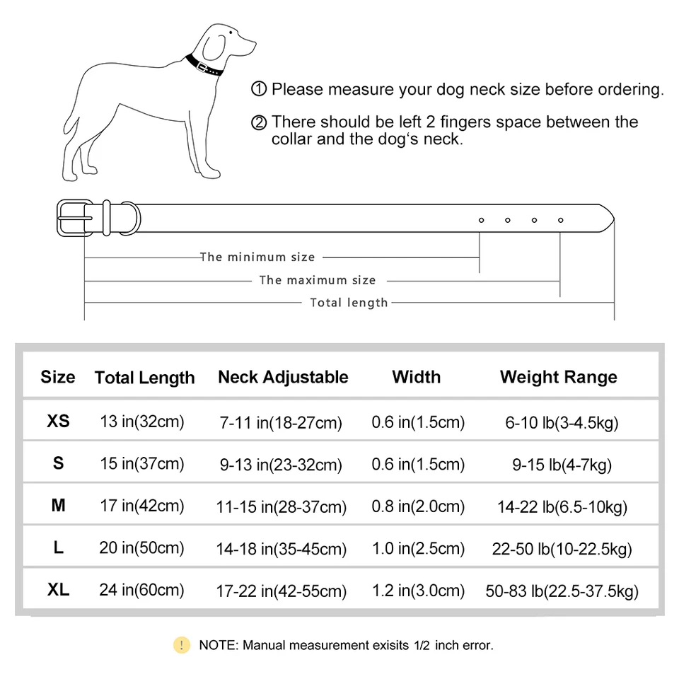 Customized PU Leather Nameplate Dog Collar Soft Padded Dogs Collars Free Engraving Name for Small Medium Large Dogs Adjustable, image 6