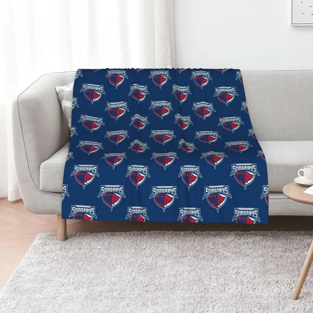 new Hull Stingrays Throw Blanket Cozy Warm Blanket for Bed Room Decor